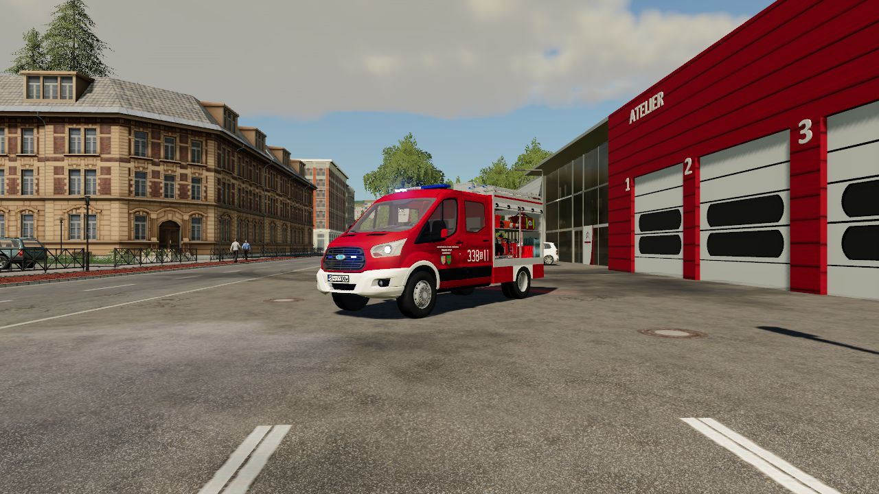 Ford Transit GLBM 0,2/0,5 OSP Bielsko-Biała FS19 - KingMods