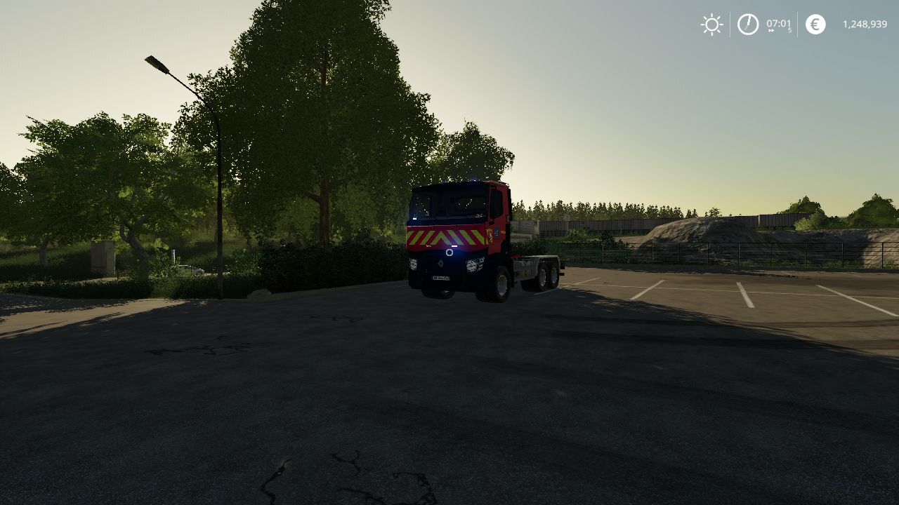 Camion dei vigili del fuoco MAN