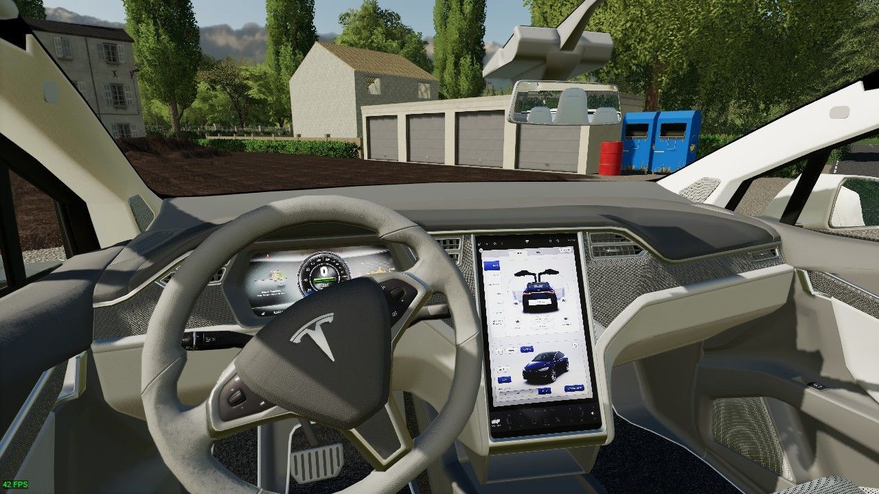 Tesla Model X 2017 v1.0 FS19, Landwirtschafts Simulator 19 Mods