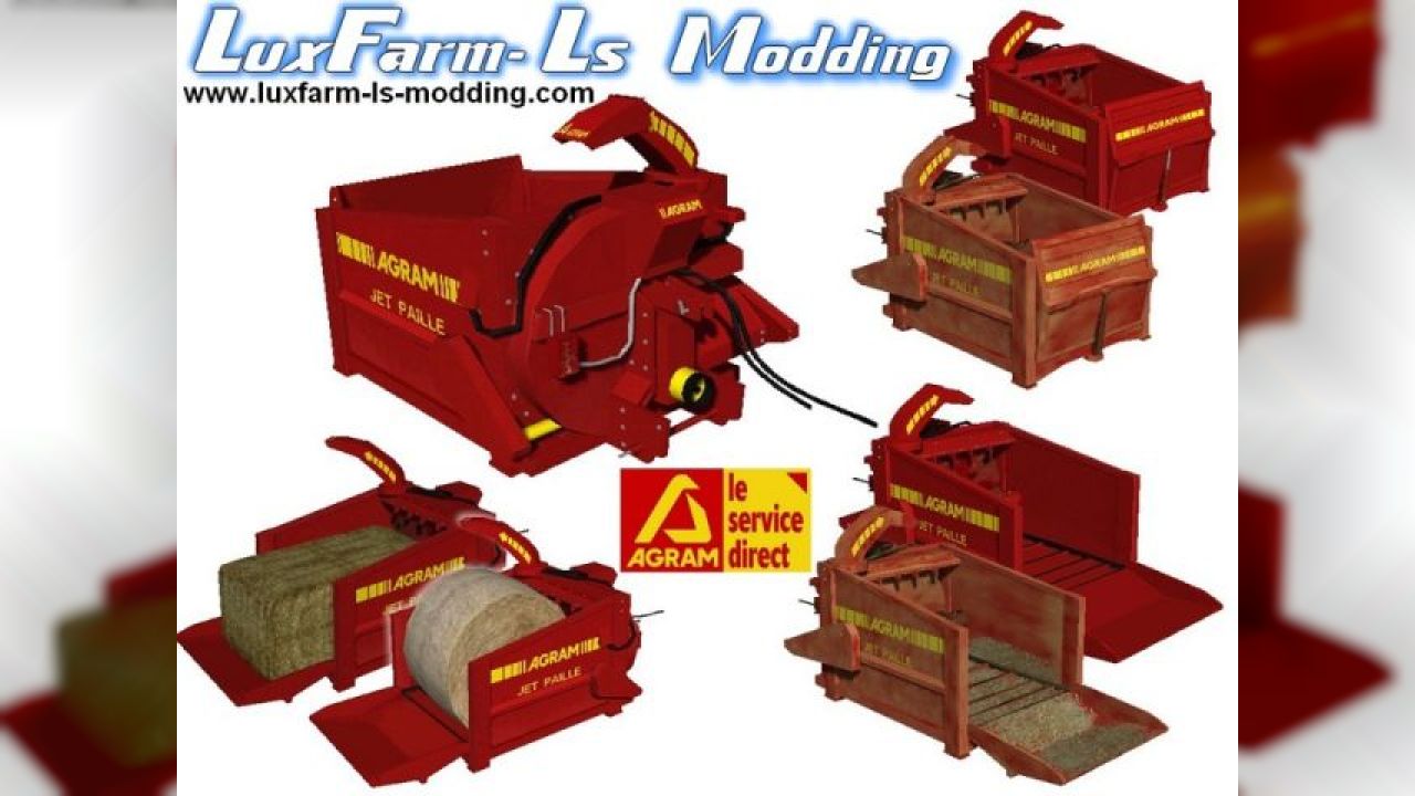 Agram Jet de paille straw blower v2