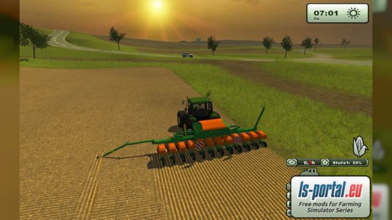 Amazone maize seeder