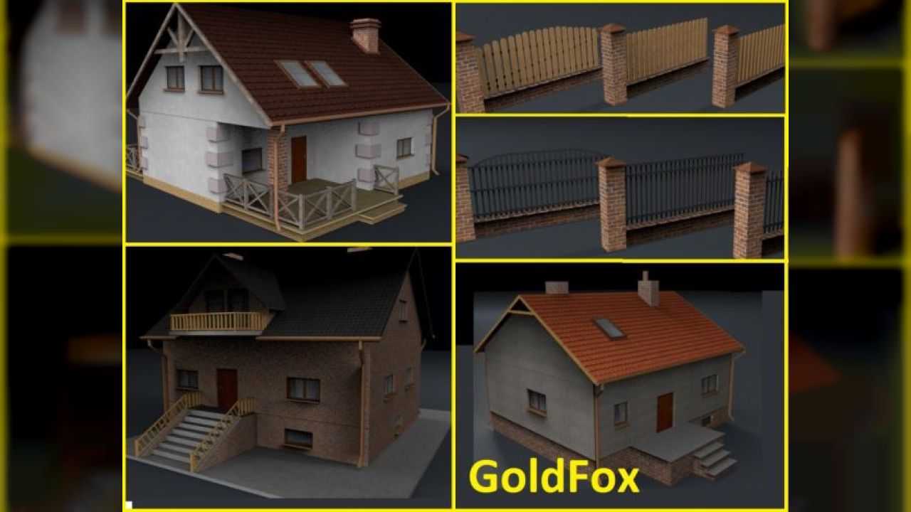 Buildings pack by GoldFox