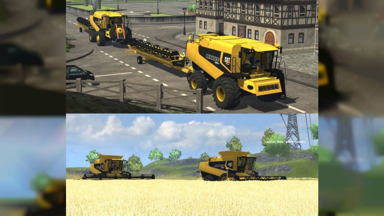 CAT Lexion 590R & 580R