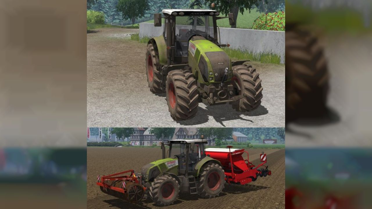 Claas Axion 820 V3 Dirt