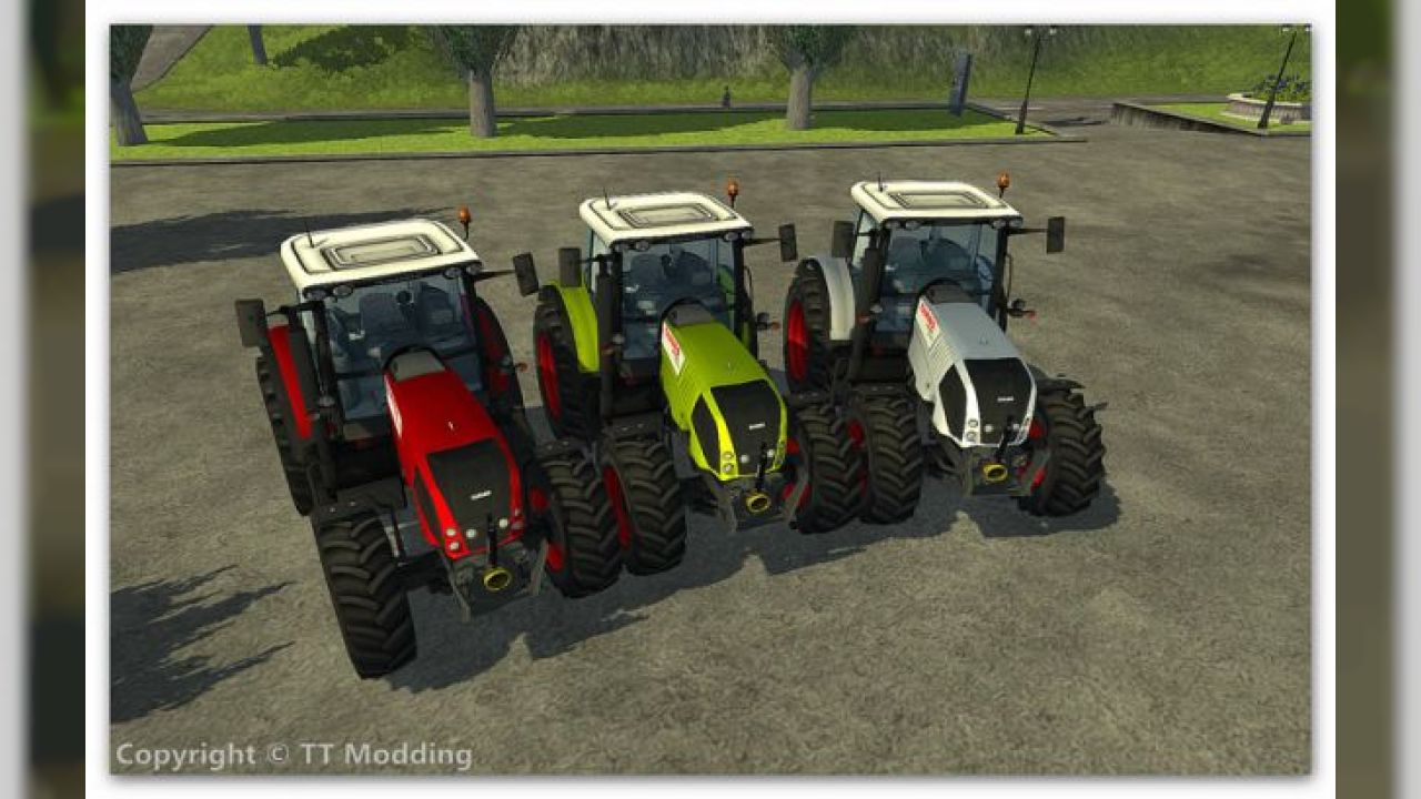 Claas Axion 840 v1.1 3 colors