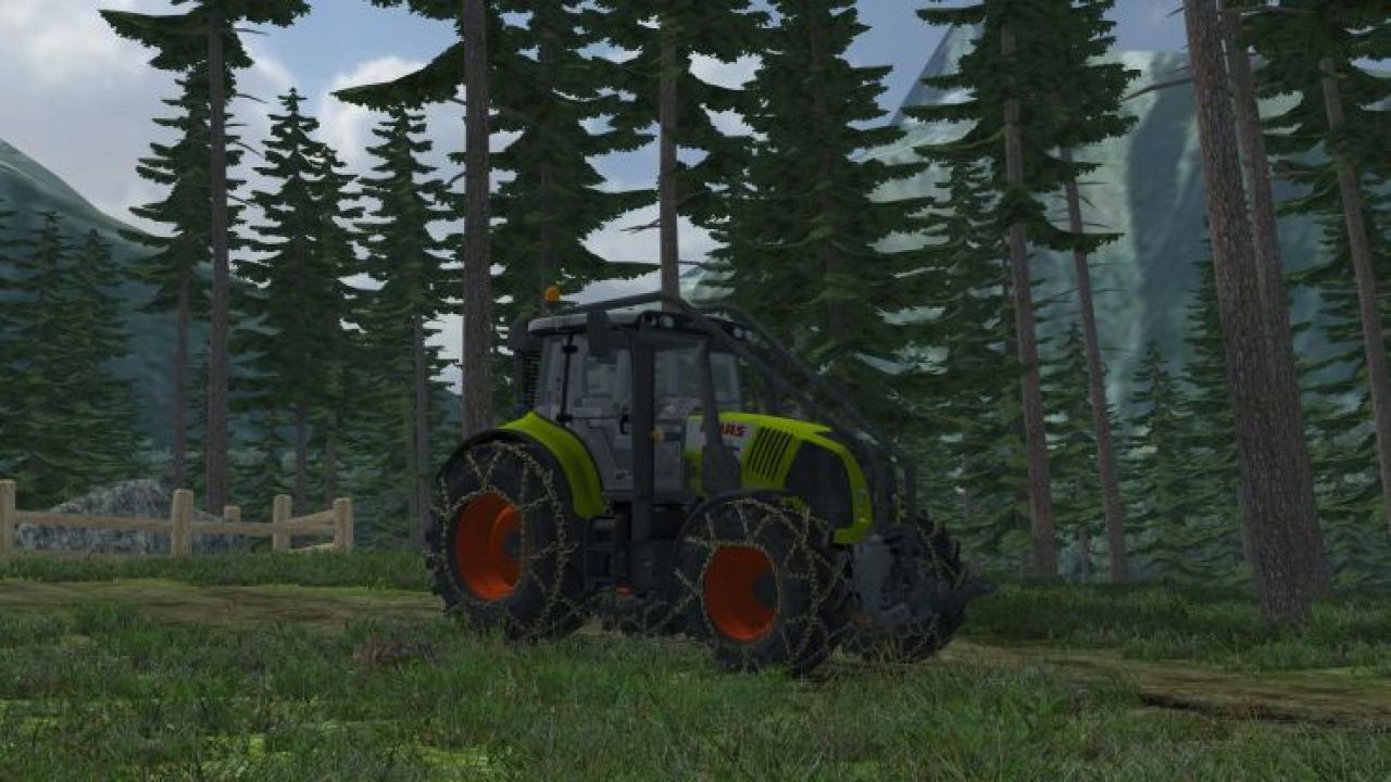 Claas Axion 850 Forest