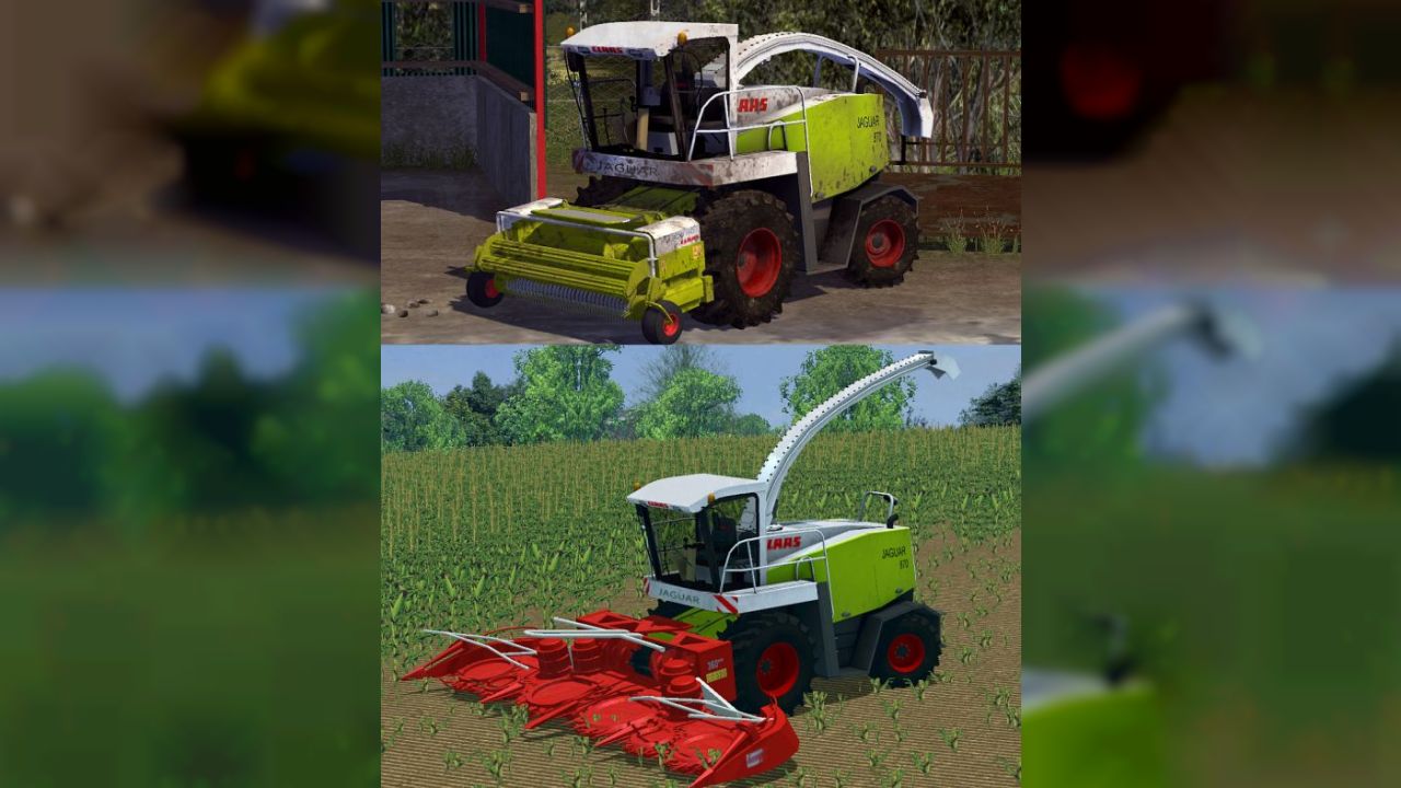 Claas Jaguar 870 v2 Pack (Washable)