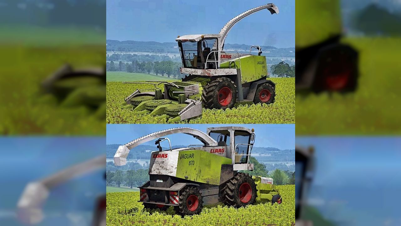 Claas Jaguar 870 Washable