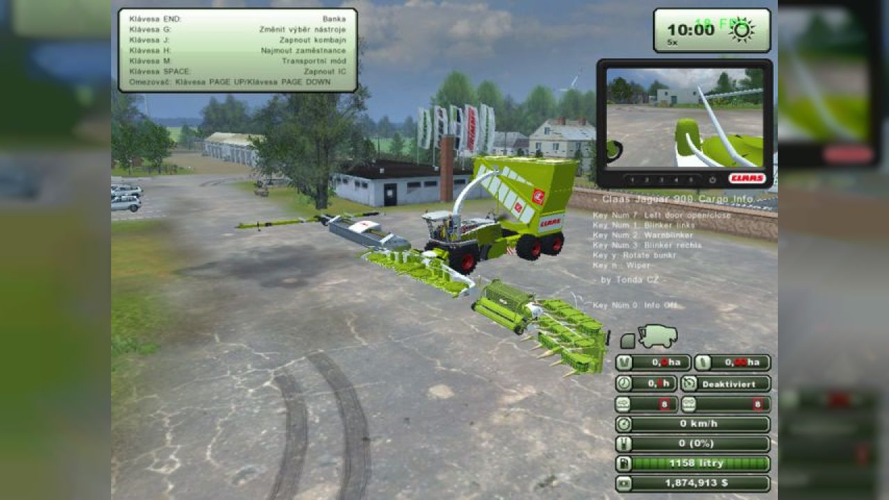 Claas Jaguar 900 Cargo MF Pack