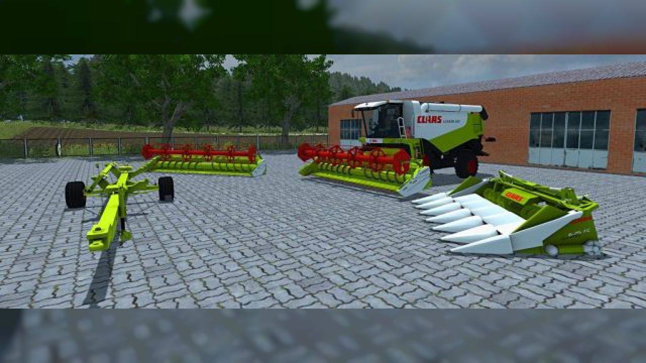 Claas Lexion 550 Pack