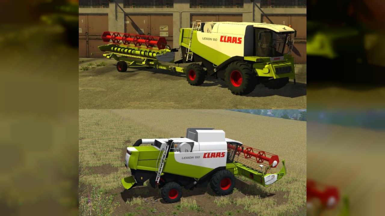 Claas Lexion 550 V4