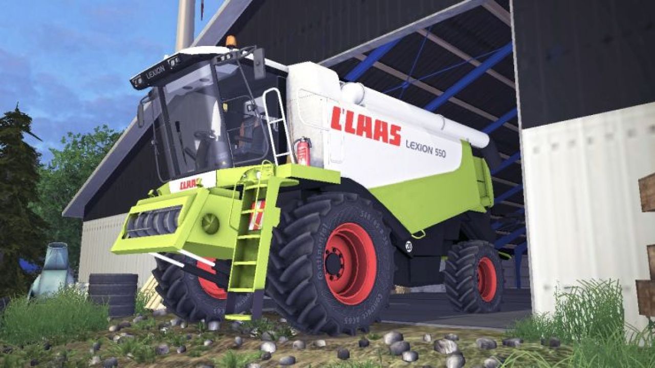 Claas Lexion 550 V5