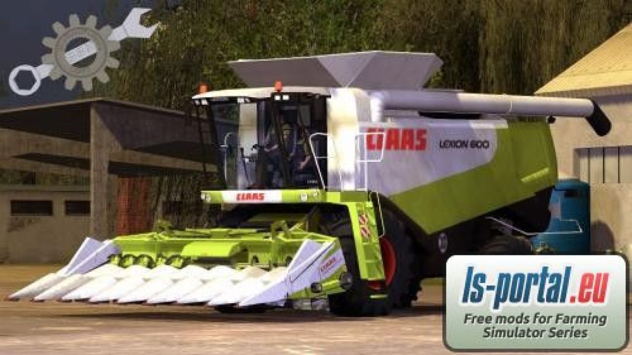 Claas Lexion 600 Full Pack