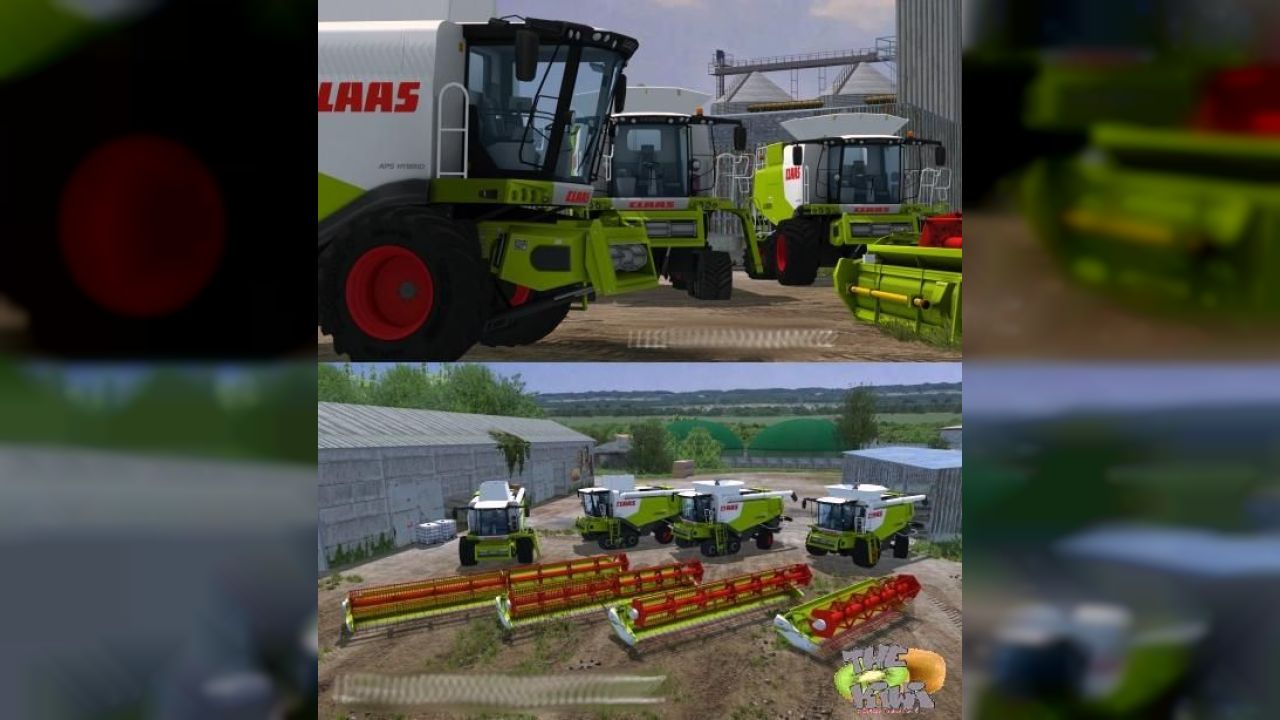 CLAAS LEXION 7 SERIES MEGA PACK More Realistic