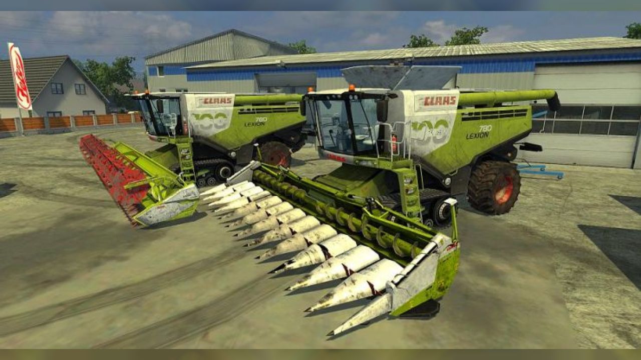 Claas Lexion 780 TerraTrac 100 year v4