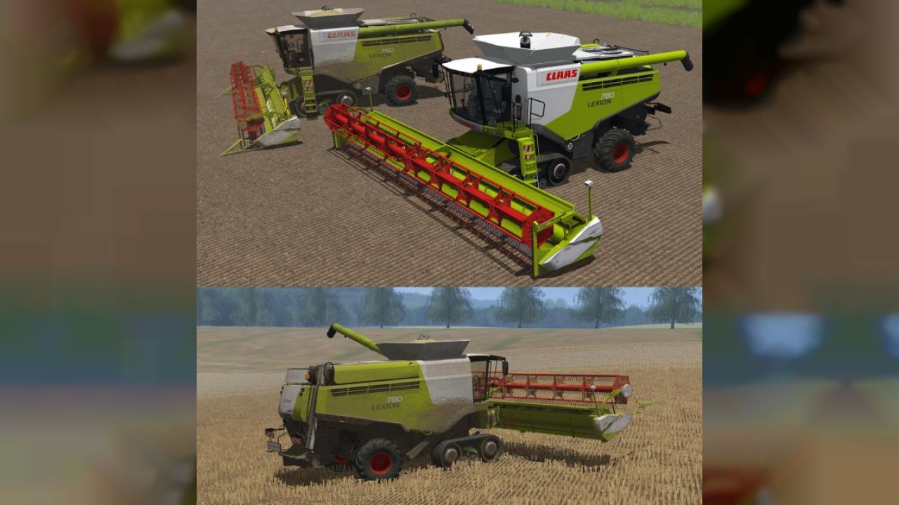 Claas Lexion 780TT V2 New Washable