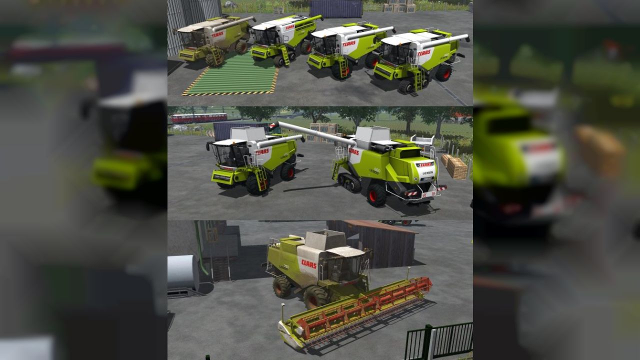 Claas Lexion Full Pack