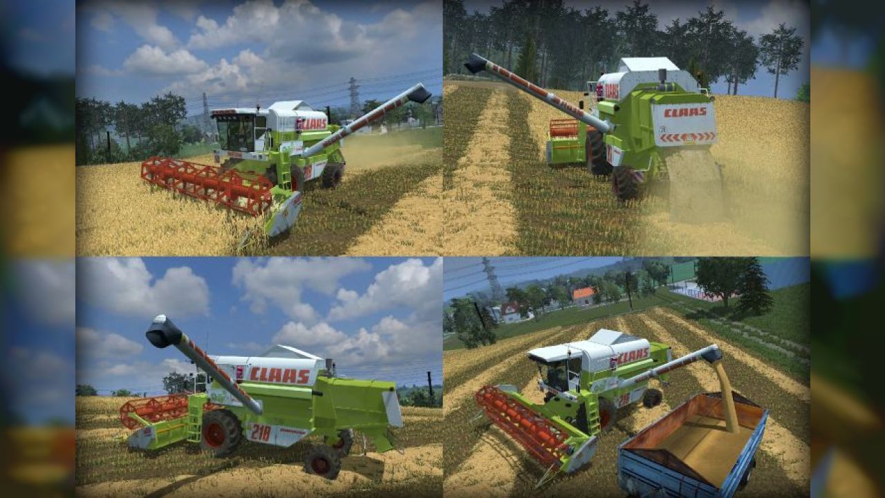 Claas Mega 218 v2