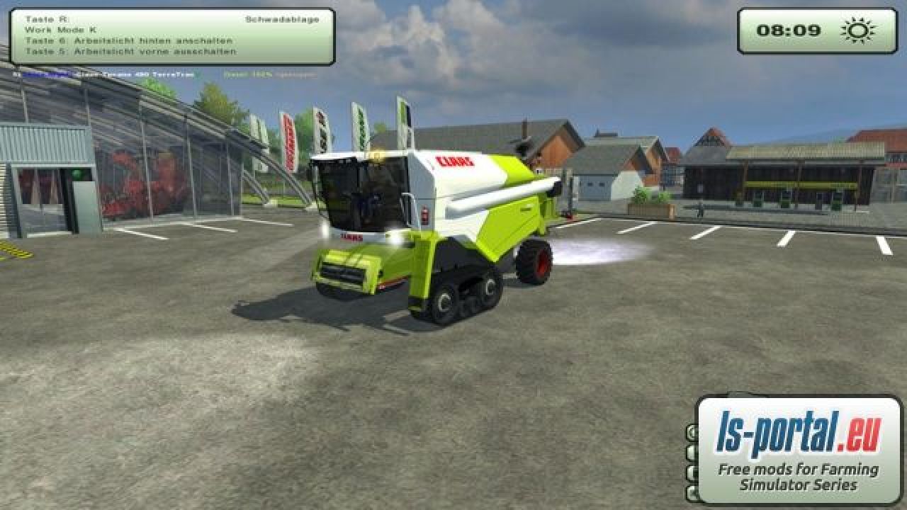 Claas Tucano 480 TerraTrac