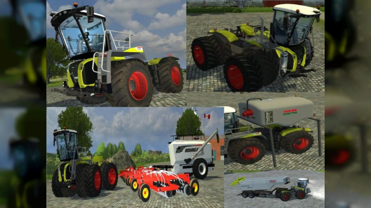 Claas Xerion 5000 Saddle Trac