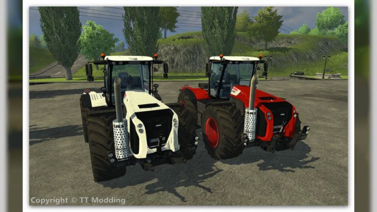 Claas Xerion 5000 VC v2.0 white