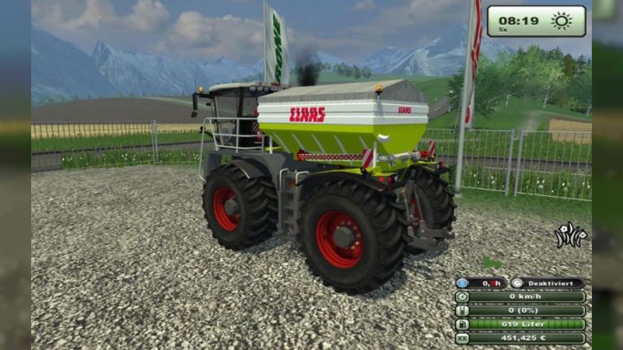 Claas Xerion3800 SaddleTrac pack