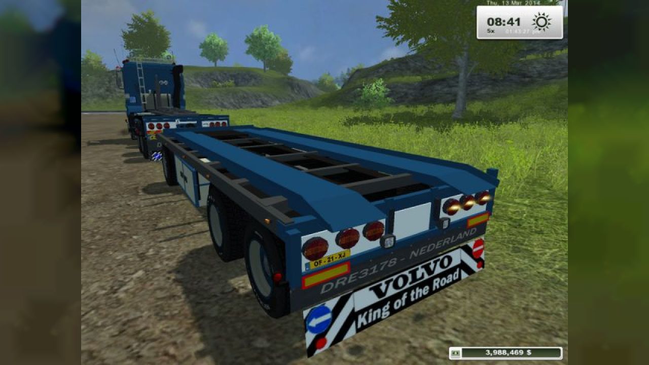 Container trailer FS2013 - KingMods