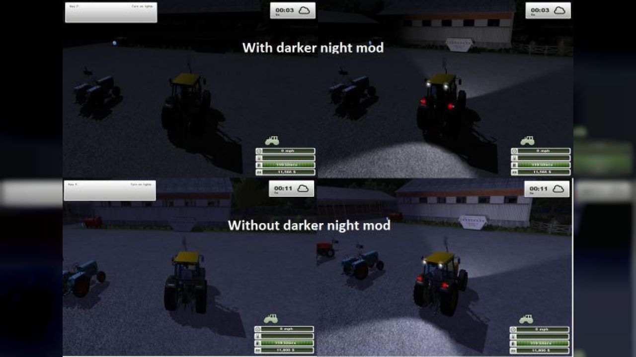 Darker night mod