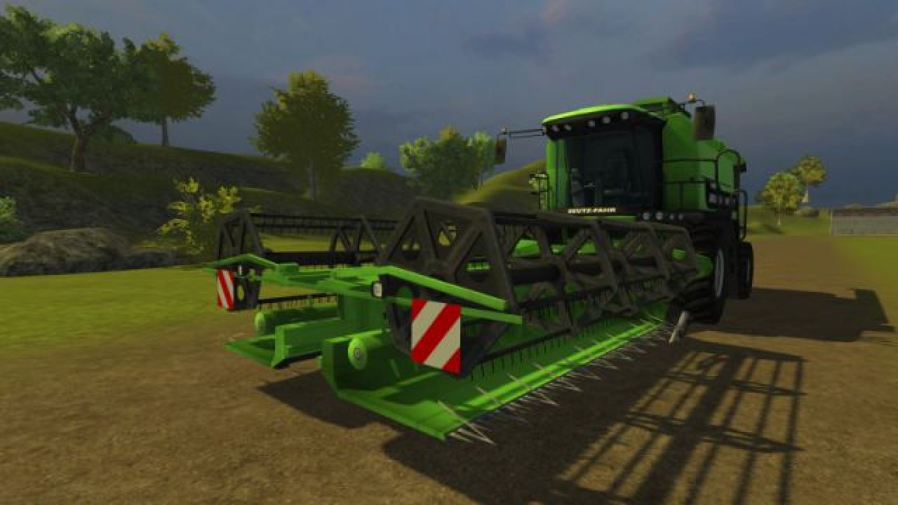 Deutz 7545RTS foldable cutter