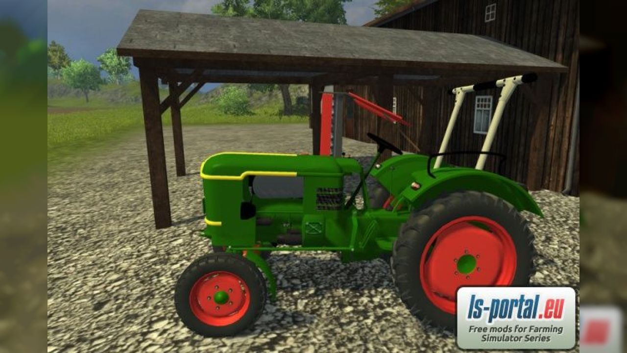 Deutz D25 with mower v2