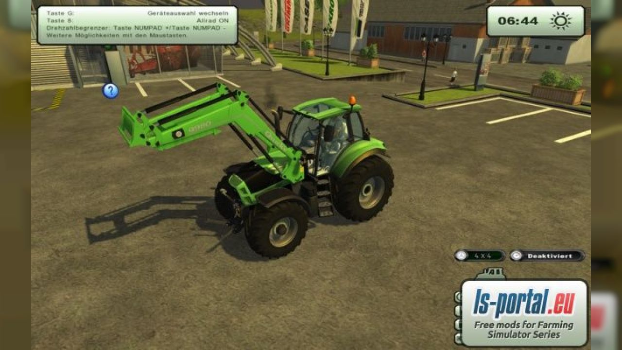 Deutz TTV 7250 Green QuickeQ980