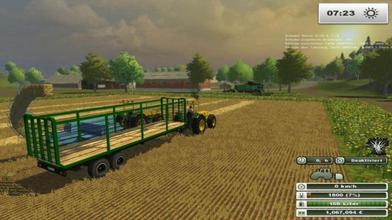 Engelberth straw trailer