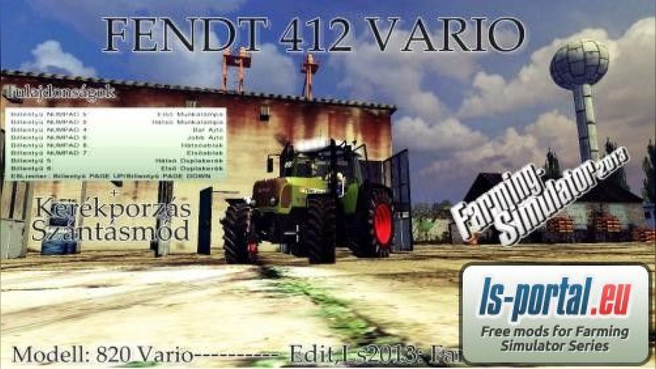 Fendt 412 PloughingSpec