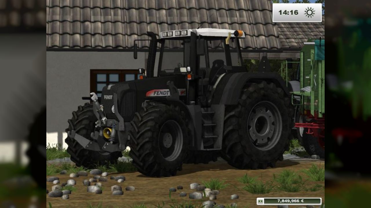 Fendt 820 Black Beauty