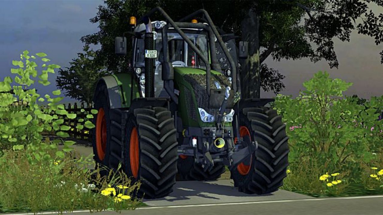 Fendt 828 v3 Forest More Realistic