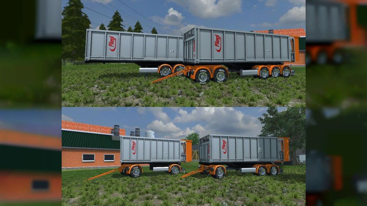 Fliegl TMK Cedric Transports Edition Trailers Pack