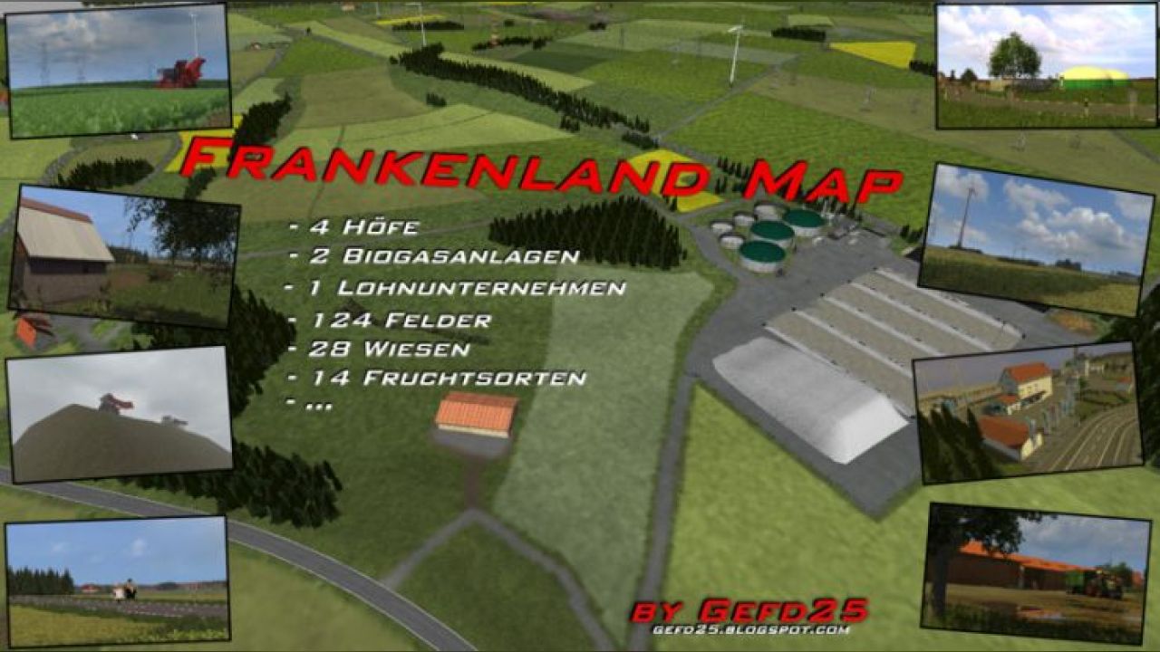 Frankenland Map V1.9 ForstMod ready