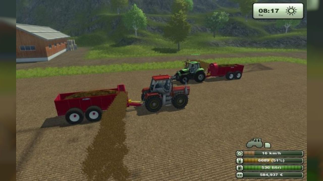 Front Laterally Manure Spreader v2