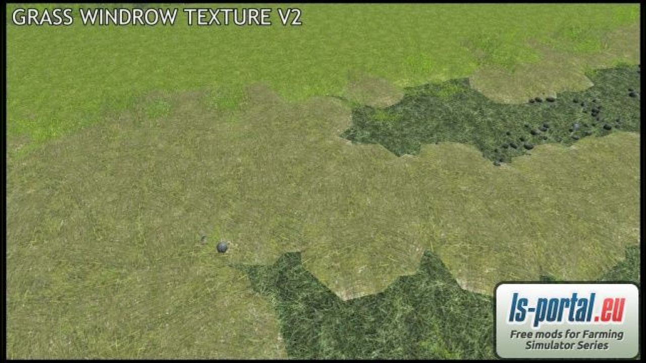 Grass Windrow Texture v2 by Prlek Modding