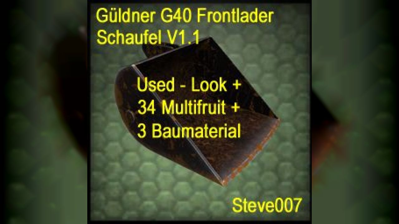 Güldner G40 Frontloader Shovel V1.1 Used + Multifruit (37)