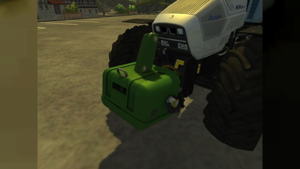 John Deere 1500kg Weight