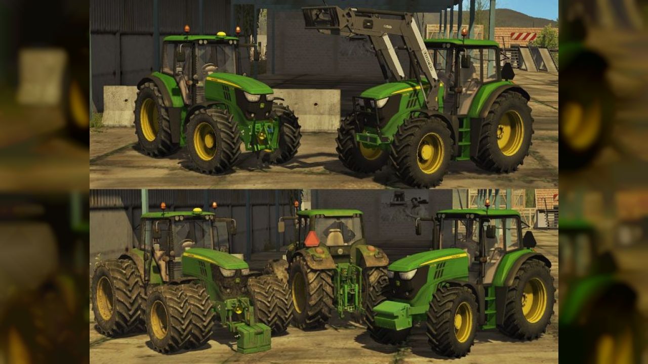 John Deere 6150M Pack