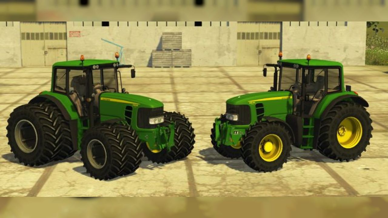 John Deere 6830 Premium (More Realistic)