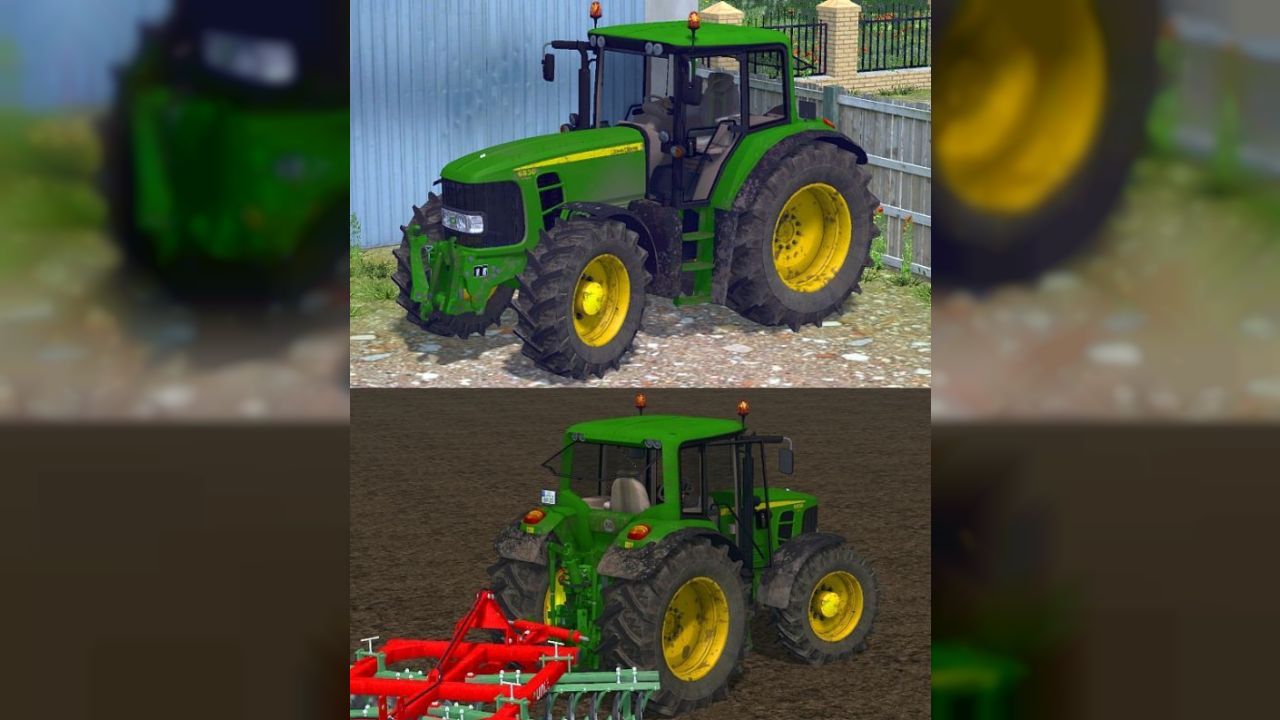 John Deere 6830P v1.1 (Washable)