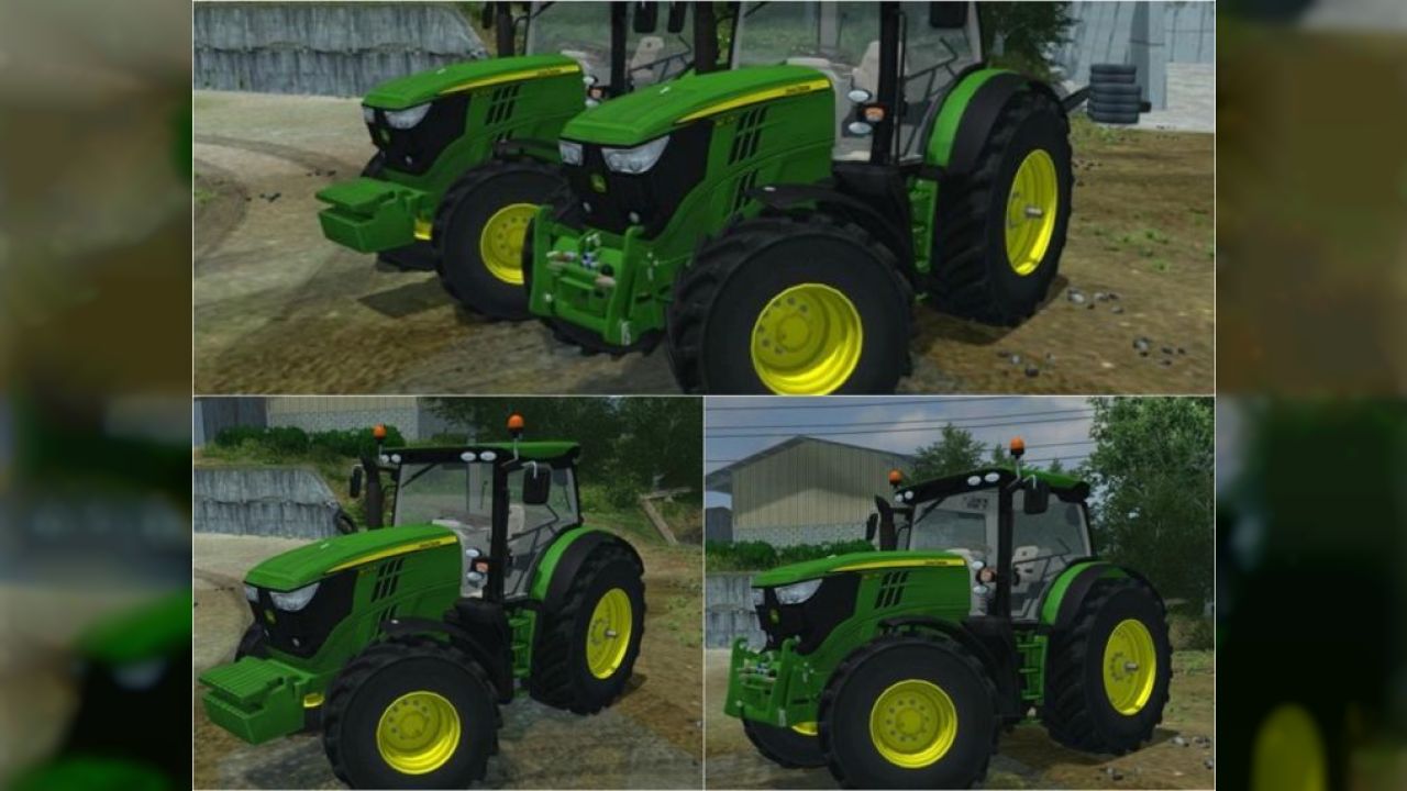 John Deere 6R Pack New Tractor V2.6