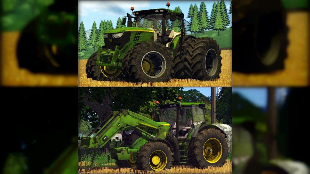 John Deere 6R Pack v2