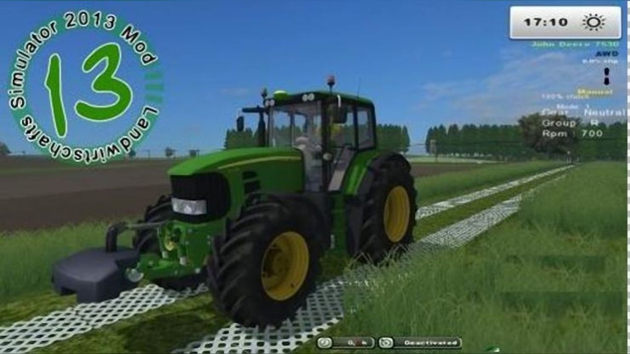 JOHN DEERE 7530 (MORE REALISTIC)