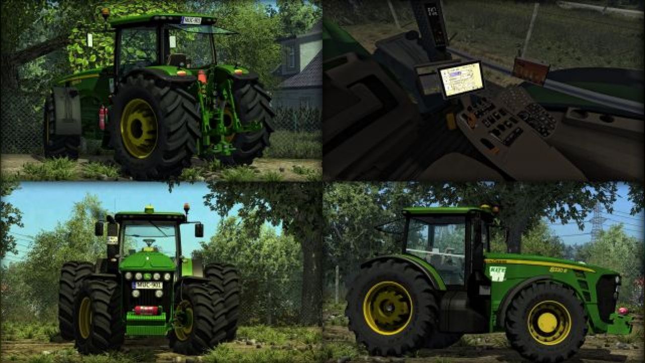 John Deere 8320R Stone