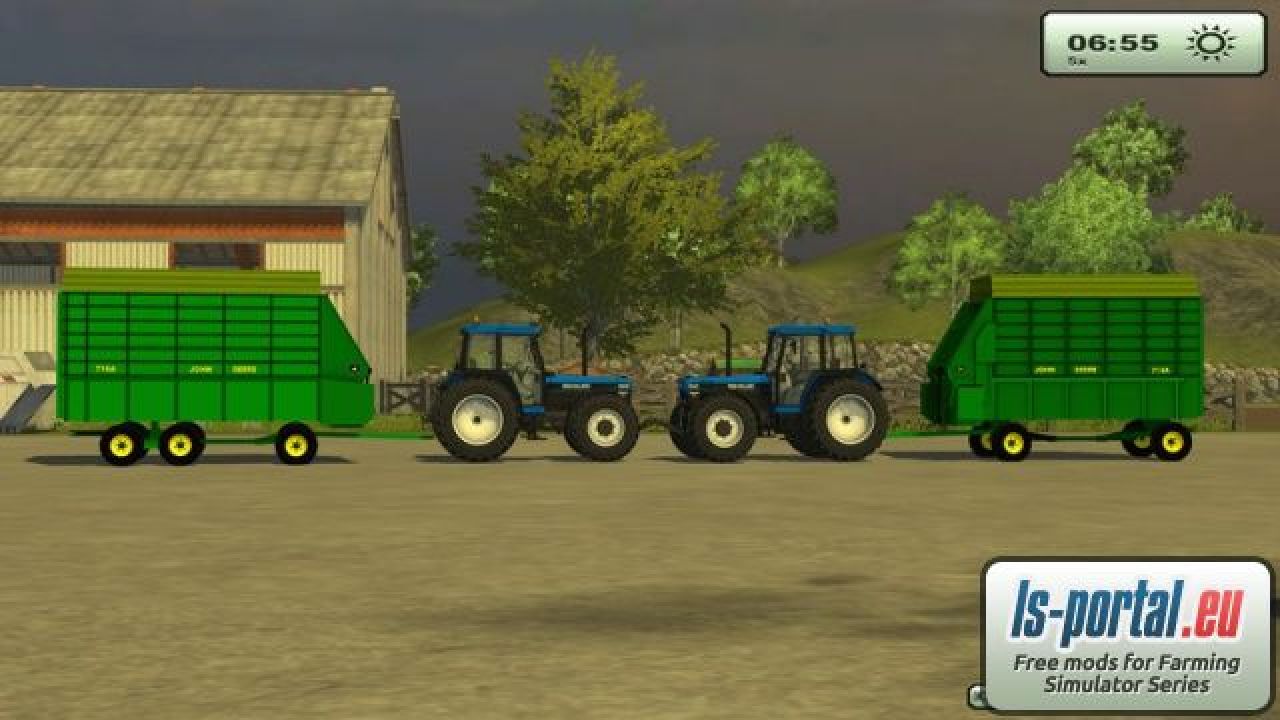 John Deere Forage Wagon v2