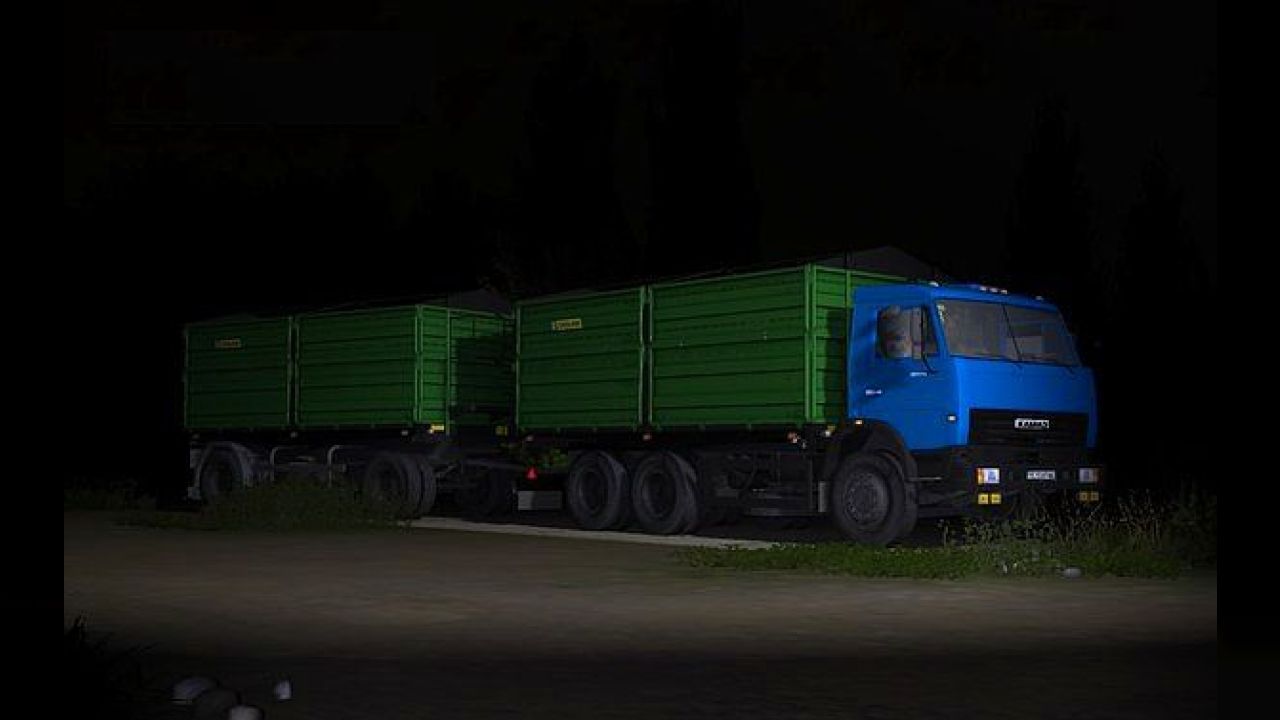 Kamaz 45143 & NEFAZ 8560